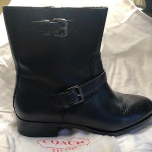 Coach Leather Boots